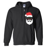 Dont Stop Believing Cute Santa Gift Full Zip Hoodie