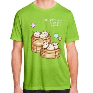 Dim Sum Body Say It's Your Birthday Funny Food Pun T Adult ChromaSoft Performance T-Shirt