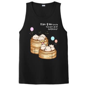 Dim Sum Body Say It's Your Birthday Funny Food Pun T PosiCharge Competitor Tank