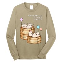 Dim Sum Body Say It's Your Birthday Funny Food Pun T Long Sleeve Shirt