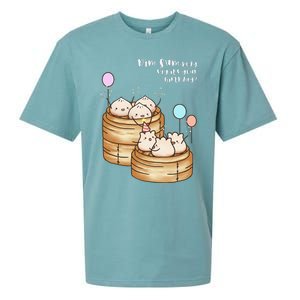 Dim Sum Body Say It's Your Birthday Funny Food Pun T Sueded Cloud Jersey T-Shirt