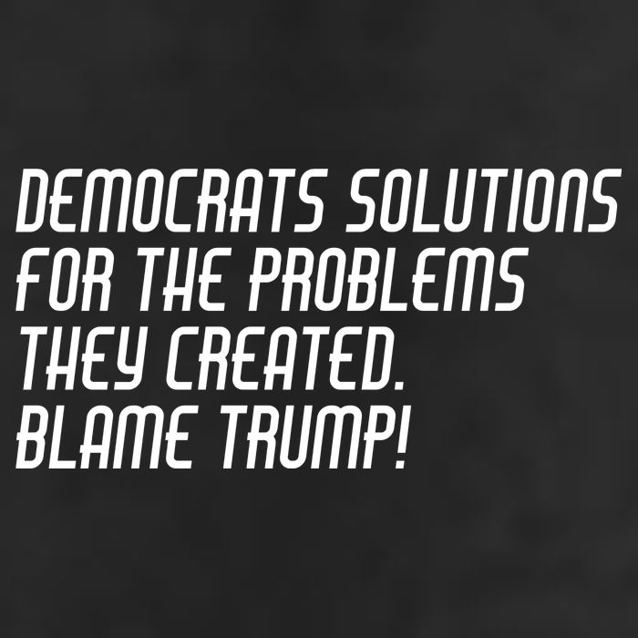 Democrat Solutions Blame Trump Cool Comfort Performance Bucket Hat