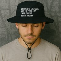 Democrat Solutions Blame Trump Bucket Hat