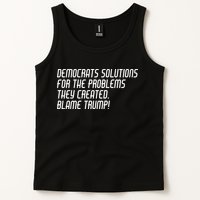 Democrat Solutions Blame Trump Tank Top