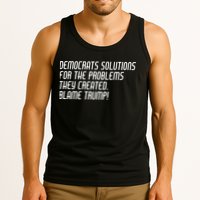 Democrat Solutions Blame Trump Tank Top