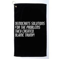 Democrat Solutions Blame Trump Golf Towel