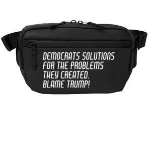 Democrat Solutions Blame Trump Crossbody Pack