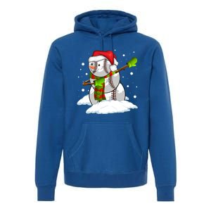 Dabbing Snow Baseball Ball Santa Claus Merry Christmas Cute Gift Premium Hoodie