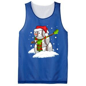 Dabbing Snow Baseball Ball Santa Claus Merry Christmas Cute Gift Mesh Reversible Basketball Jersey Tank