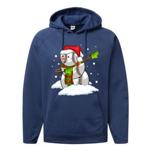 Dabbing Snow Baseball Ball Santa Claus Merry Christmas Cute Gift Performance Fleece Hoodie