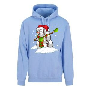 Dabbing Snow Baseball Ball Santa Claus Merry Christmas Cute Gift Unisex Surf Hoodie