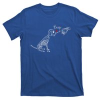 Dog Skeleton Boop Dog Funny Halloween Gift T-Shirt