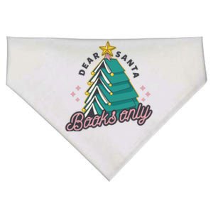 Dear Santa Books Only USA-Made Doggie Bandana