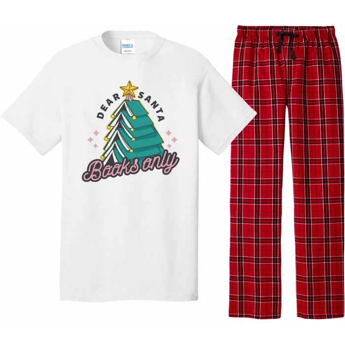 Dear Santa Books Only Pajama Set