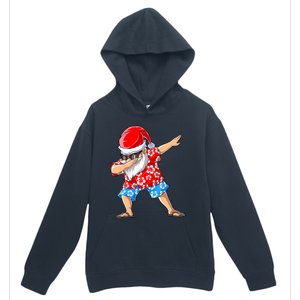 Dabbing Santa Christmas In July Hawaiian Xmas Dab Urban Pullover Hoodie