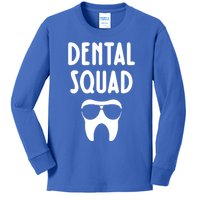 Dental Squad Costume Dental Assistant Gift Kids Long Sleeve Shirt