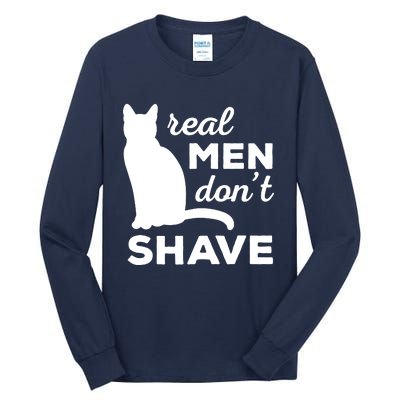 DonT Shave Cat Tall Long Sleeve T-Shirt