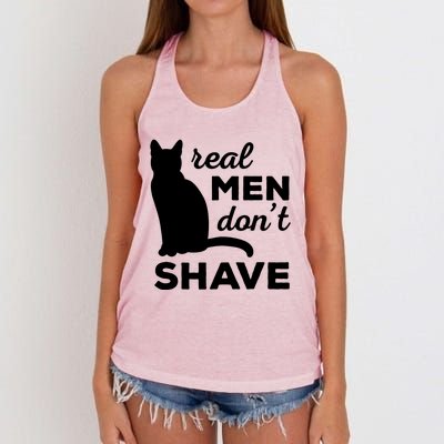 DonT Shave Cat Women's Knotted Racerback Tank