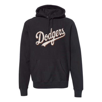 Dodgers Style Classic Premium Hoodie