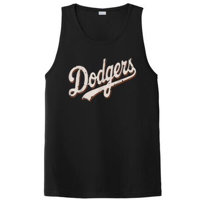 Dodgers Style Classic PosiCharge Competitor Tank