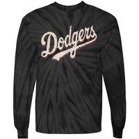 Dodgers Style Classic Tie-Dye Long Sleeve Shirt