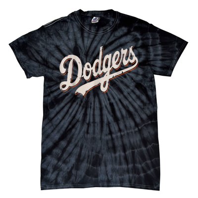 Dodgers Style Classic Tie-Dye T-Shirt