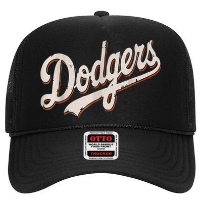 Dodgers Style Classic Trucker Hat