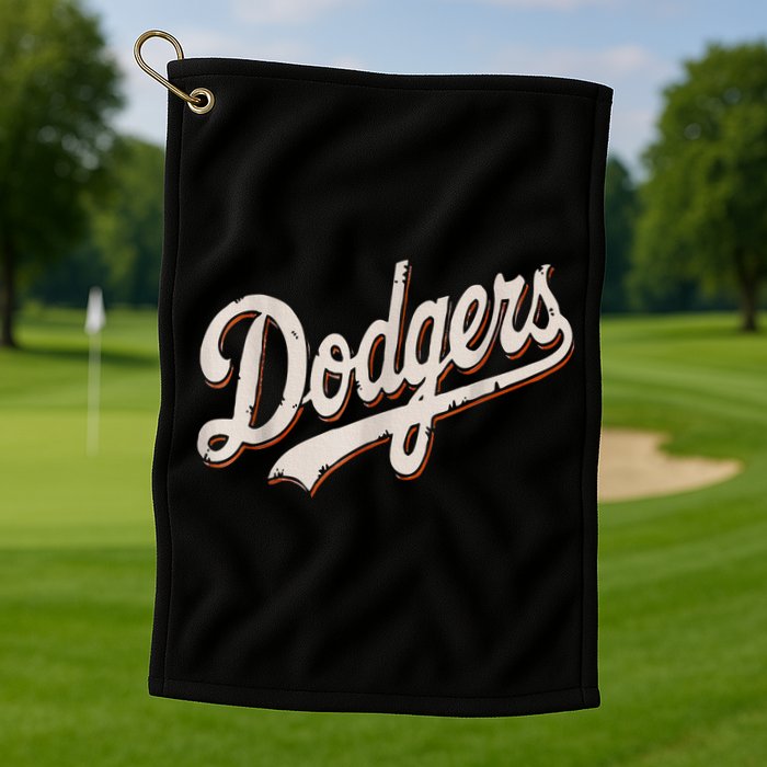 Dodgers Style Classic Golf Towel