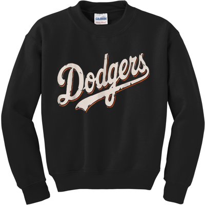 Dodgers Style Classic Kids Sweatshirt