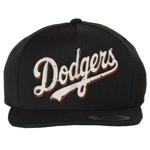 Dodgers Style Classic Wool Snapback Cap