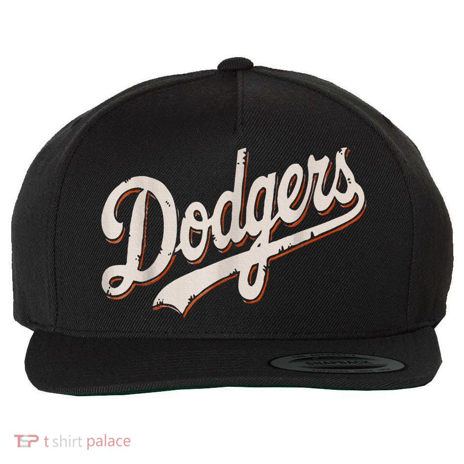Dodgers Style Classic Wool Snapback Cap
