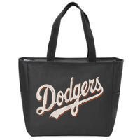 Dodgers Style Classic Zip Tote Bag