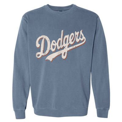 Dodgers Style Classic Garment-Dyed Sweatshirt