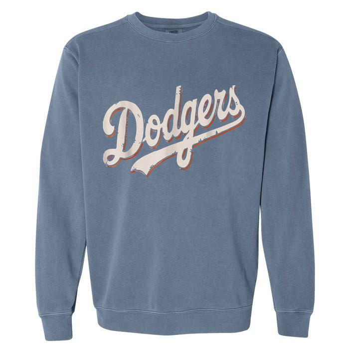 Dodgers Style Classic Garment-Dyed Sweatshirt