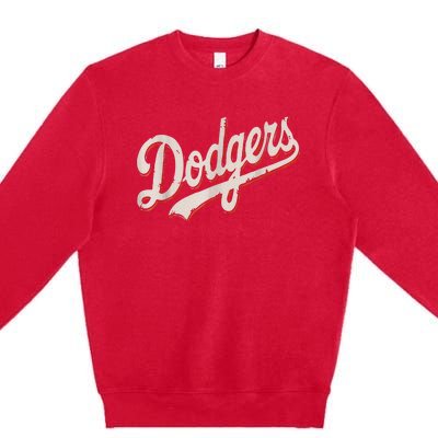 Dodgers Style Classic Premium Crewneck Sweatshirt