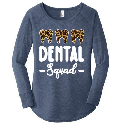 Dental Squad Costume Dental Assistant Funny Gift Women's Perfect Tri Tunic Long Sleeve Shirt