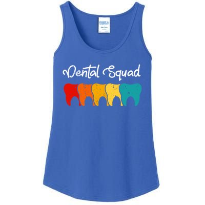 Dental Squad Costume Dental Assistant Funny Gift Ladies Essential Tank