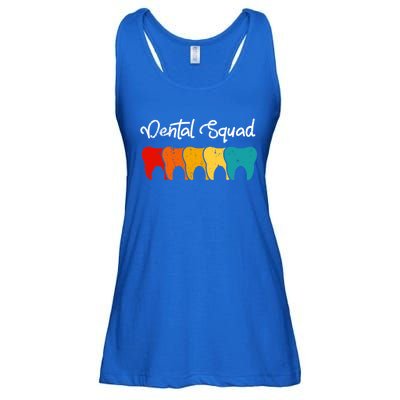 Dental Squad Costume Dental Assistant Funny Gift Ladies Essential Flowy Tank