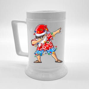 Dabbing Santa Christmas In July Hawaiian Xmas Dab Beer Stein