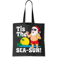 Drinking Santa Claus Tis The Seasun Christmas In July Gift Tote Bag