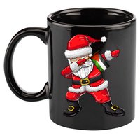 Dabbing Santa Claus From Palestine Xmas Gift 11oz C Handle Ceramic Mug