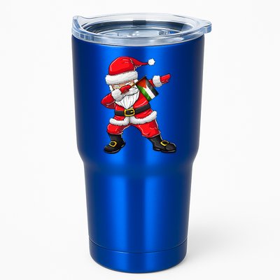Dabbing Santa Claus From Palestine Xmas Gift Tumbler