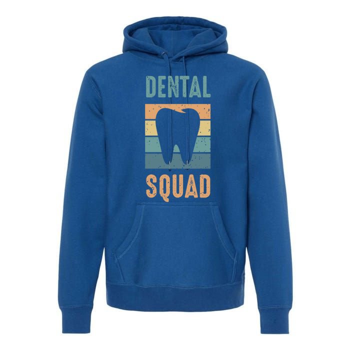 Dental Squad Costume For Dental Assistant Gift Premium Hoodie