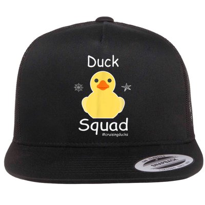 Duck Squad Cruising Ducks Rubber Cruise Duck Hunt Flat Bill Trucker Hat