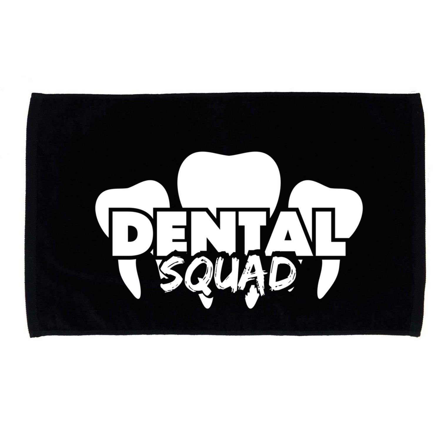 Dental Squad Costume For Dental Assistant Gift Microfiber Hand Towel