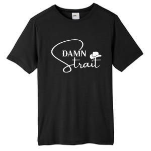 D.A.M.N. S.T.R.A.I.T Cowboy Hats Western Country Music Tall Fusion ChromaSoft Performance T-Shirt