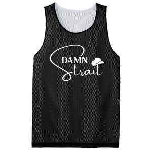 D.A.M.N. S.T.R.A.I.T Cowboy Hats Western Country Music Mesh Reversible Basketball Jersey Tank