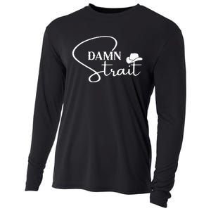 D.A.M.N. S.T.R.A.I.T Cowboy Hats Western Country Music Cooling Performance Long Sleeve Crew