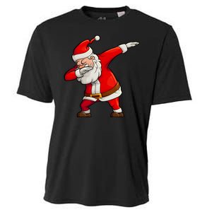 Dabbing Santa Claus Cooling Performance Crew T-Shirt