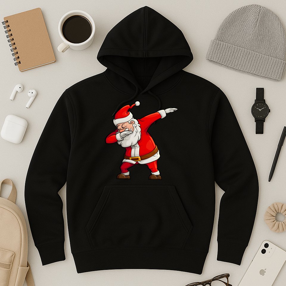 Dabbing Santa Claus Hoodie